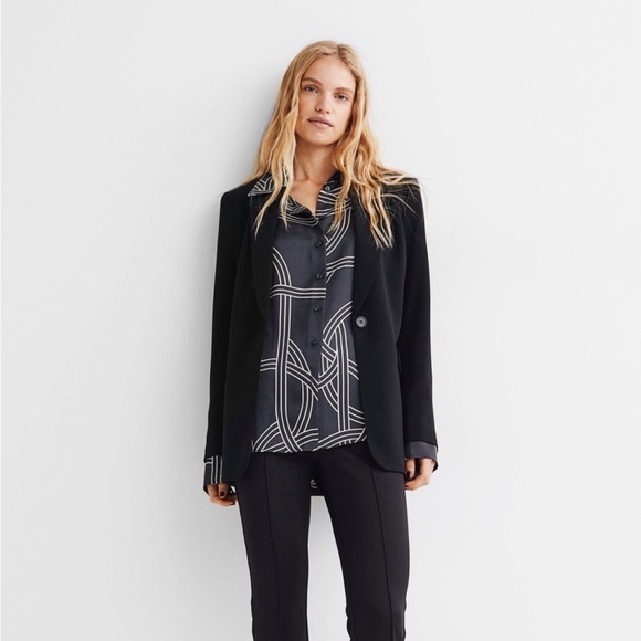 H&M Fitted Shirt NWOT - Picture 2 of 4